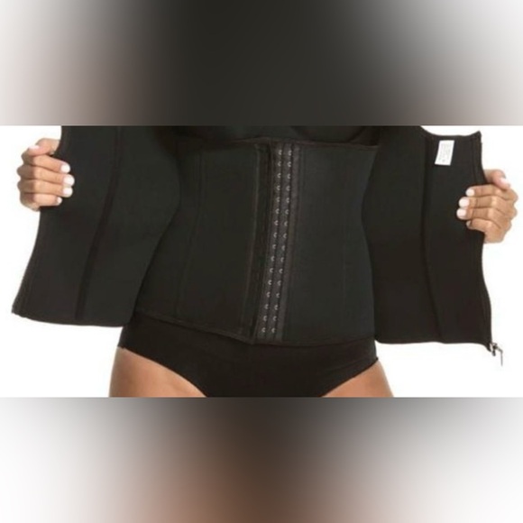 Other - Waist Trainer Corset Compression Double Layer Medium Black New In Package